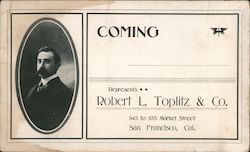 Robert L. Topltz & Co. Postcard