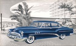 Buick Super Riviera Sedan Model 52 Cars Postcard Postcard Postcard