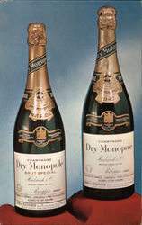 Heidsieck & Co Dry Monopole Champagne - Llords & Elwood California Advertising Postcard Postcard Postcard