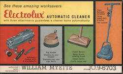 Electrolux Automatic Cleaner Advertising Postcard Postcard Postcard