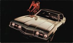 1968 Oldsmobile Cutlass Supreme Holiday Sedan Advertising Postcard Postcard Postcard