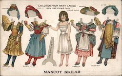 Mascot Bread - Condon Bakery Advertising Postcard Postcard Postcard