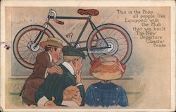 New Departure Coaster Brake Advertising Postcard Postcard Postcard