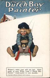 The Dutch Boy Painter Postcard