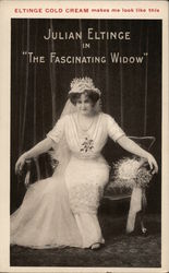 Eltinge Cold Cream makes me look like this - Julian Eltine in "The Fascinating Widow" Advertising Postcard Postcard Postcard