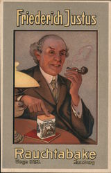 Friederich Justus Smoking Tobacco, Founded 1723 Postcard