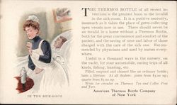 The Thermos Bottle - American Thermos Bottle Company of New York Advertising Postcard Postcard Postcard