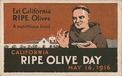 California Ripe Olive Day - May 16, 1916 Postcard Postcard Postcard