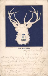 Elk Eye Flour Advertising Postcard Postcard Postcard