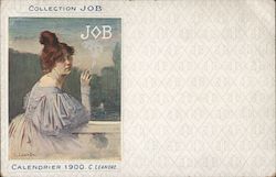 Collection Job - Calendrier 1900 C. Leandre Postcard