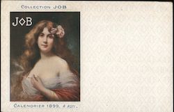 JOB Cigarette Rolling Papers Postcard