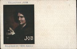 Collection JOB Calendrier 1906 Advertising Duvocelle Postcard Postcard Postcard