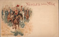 Nestle's Swiss Milk 12th Prince of Wales Royal Lancers Postcard