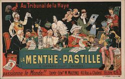 La Menthe-Pastille France Advertising Postcard Postcard Postcard