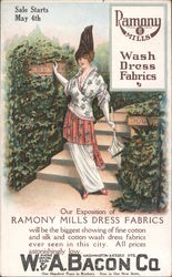 Ramony Mills Wash Dress Fabrics Postcard