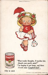 Campbell's Soup Kid Advertising Postcard Postcard Postcard