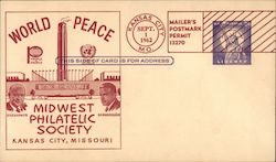 Midwest Philatelic Society 1962 Postcard