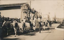 Portola Parade - Oct 21, 1909 Mission Dolores Postcard