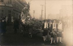 Portola Parade 1913 Postcard