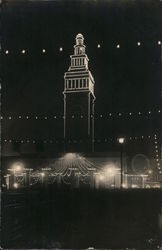 Ferry Building at Night, Portola Festival Postcard