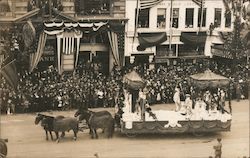 Portola Festival 1909 Postcard