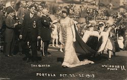 The Queen of the Portola Festival, October 22-25, 1913 Postcard