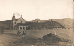 The Old San Diego Mission in its Early Days California Postcard Postcard Postcard