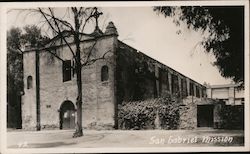 San Gabriel Mission Postcard