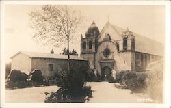 Carmel - mission building Postcard