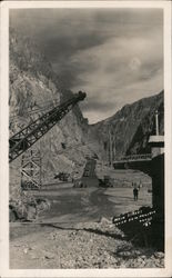 Main Street Hoover Dam Project Postcard