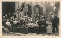 27th Anniversary Old Ladies Party, Mrs. Embly's Oct. 15, 1919 Postcard