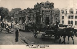 Funeral Procession Saigon, Vietnam Postcard Postcard Postcard