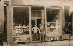 "The Penny Cut Price Grocery" Occupational Postcard Postcard Postcard