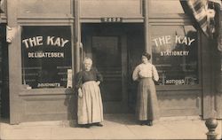 The Kay Delicatessen and Stationery Occupational Postcard Postcard Postcard