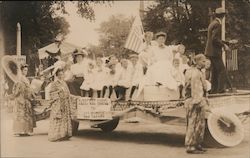 Carry the Gospel to All Nations Parade float Postcard