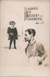 Daddy's Day Dreams at Doberitz - Jan 11th Postcard