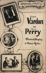 Orpheum Circuit Season 1917-18 Frank Vardon and Harry Perry Musical Singing & Dance Revue Tulsa, OK Postcard Postcard Postcard