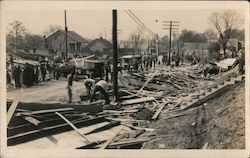 Cyclone Damage Postcard