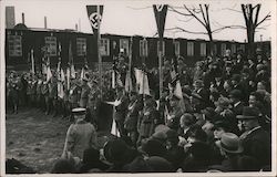 German Nazi Military Assembled Postcard