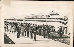 The Freedom Train Trains, Railroad Postcard Postcard Postcard