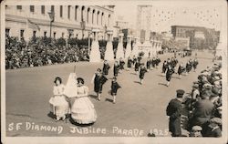 San Francisco Jubilee Parade 1925 Postcard