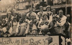 Carnaval - 1926 Panama Postcard Postcard Postcard