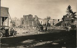 Buildings after Earthquake or Fire, November 19, 1916 Disasters Postcard Postcard Postcard