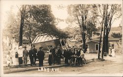 Lake Avenue, June 16, 1917 Cyclone Battle Creek, MI Postcard Postcard Postcard