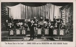 "The Musical Host of the Coast" Jimmie Grier and his orchestra with Julie Gibson, Vocalist Postcard