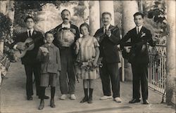 Italian Musical Group Postcard