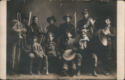 Hobo Band Postcard