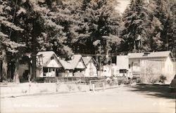 Town Square - Arcade, Bowling Alley, Skating, Stage Rio Nido, CA Postcard Postcard Postcard