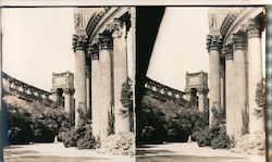 View of Columns - Potentially Panama–Pacific International Exposition San Francisco, CA 1915 Panama-Pacific Exposition Original  Original Photograph