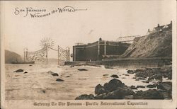 San Francisco Welcomes the World - Gateway to the Panama- Pacific International Exposition California 1915 Panama-Pacific Exposi Postcard